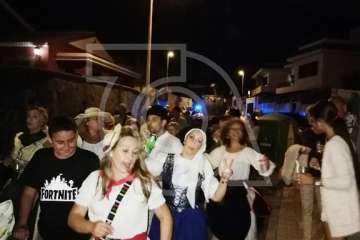 La romería de La Garita estrena circuito con éxito (Foto TA)